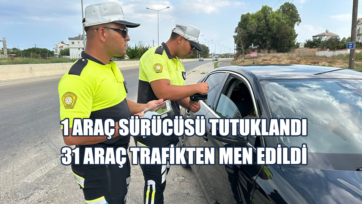 Bin 615 Araç Sürücüsü Kontrol Edildi