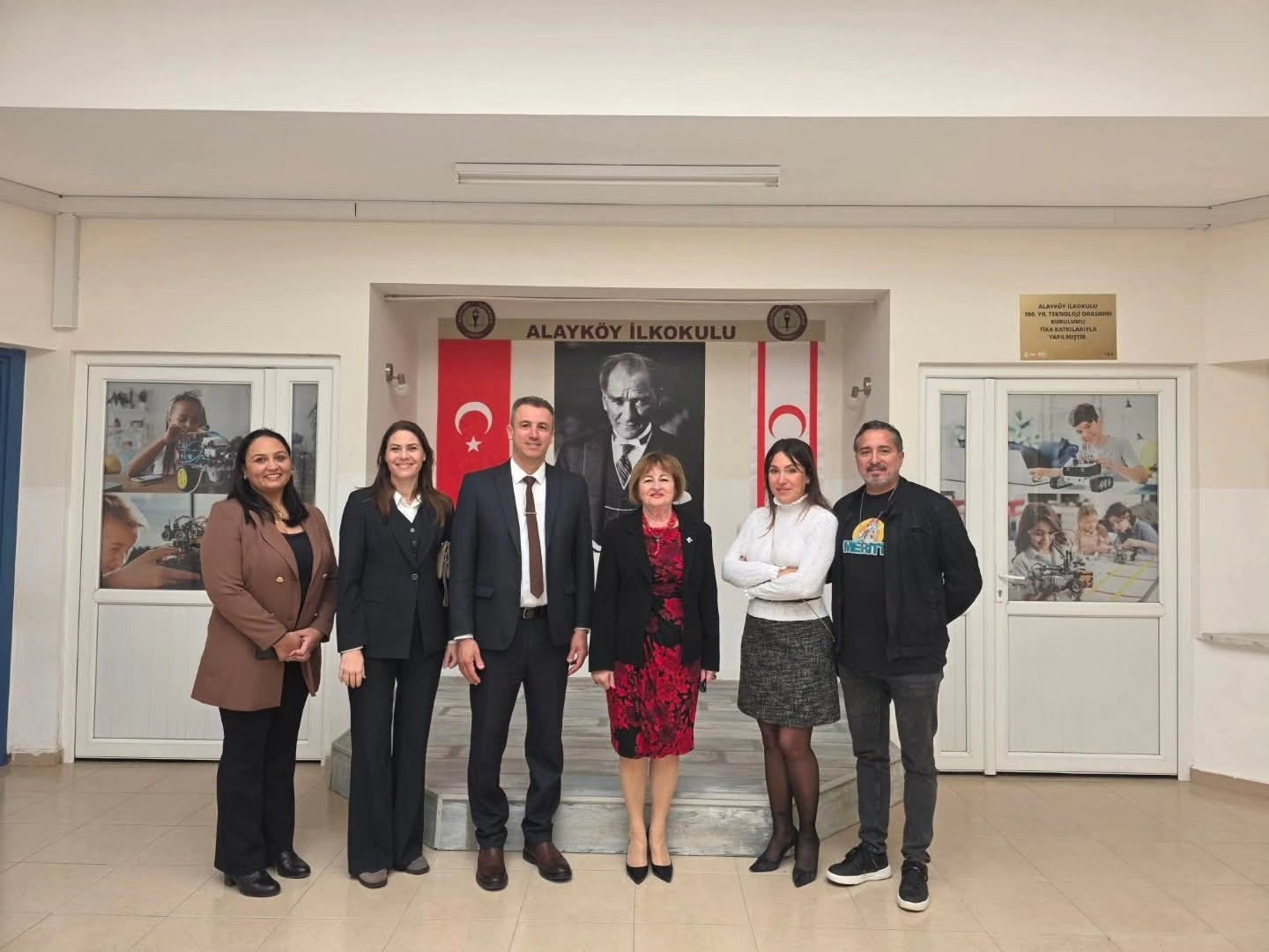 Alayköy İlkokulu’ndan Merit Otellerine teşekkür