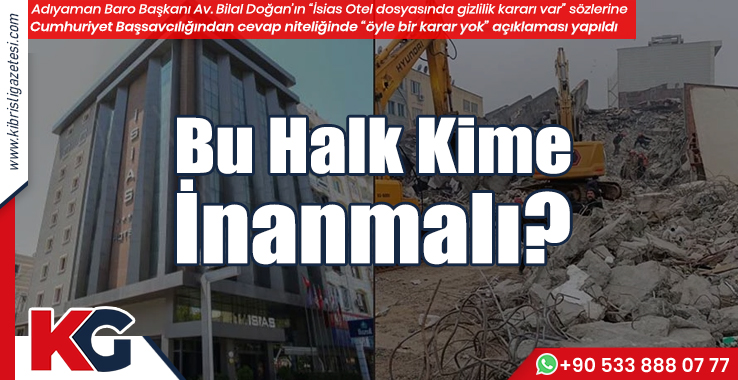 Bu Halk Kime İnanmalı?