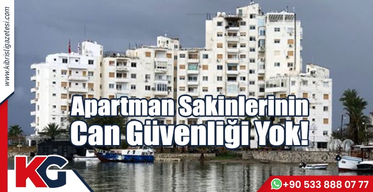 Evkaf: Apartman Sakinlerinin Can Güvenliği Yok