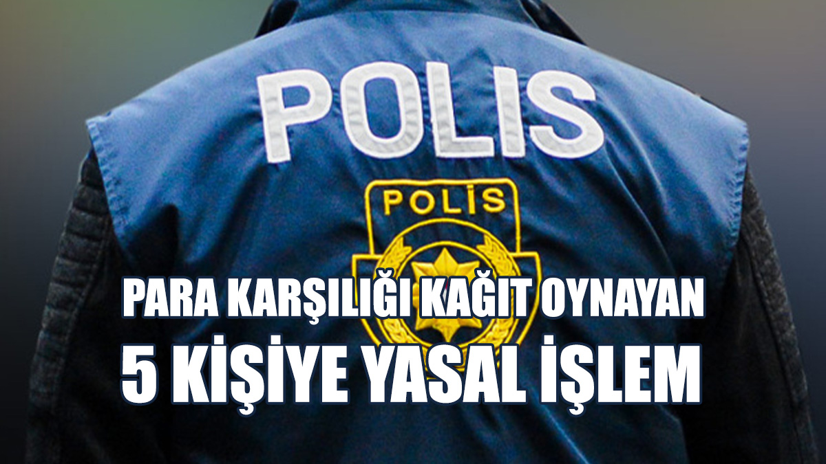 Girne’de Bir Lokalde Kumar Oynayan Kişiler Tespit Edildi