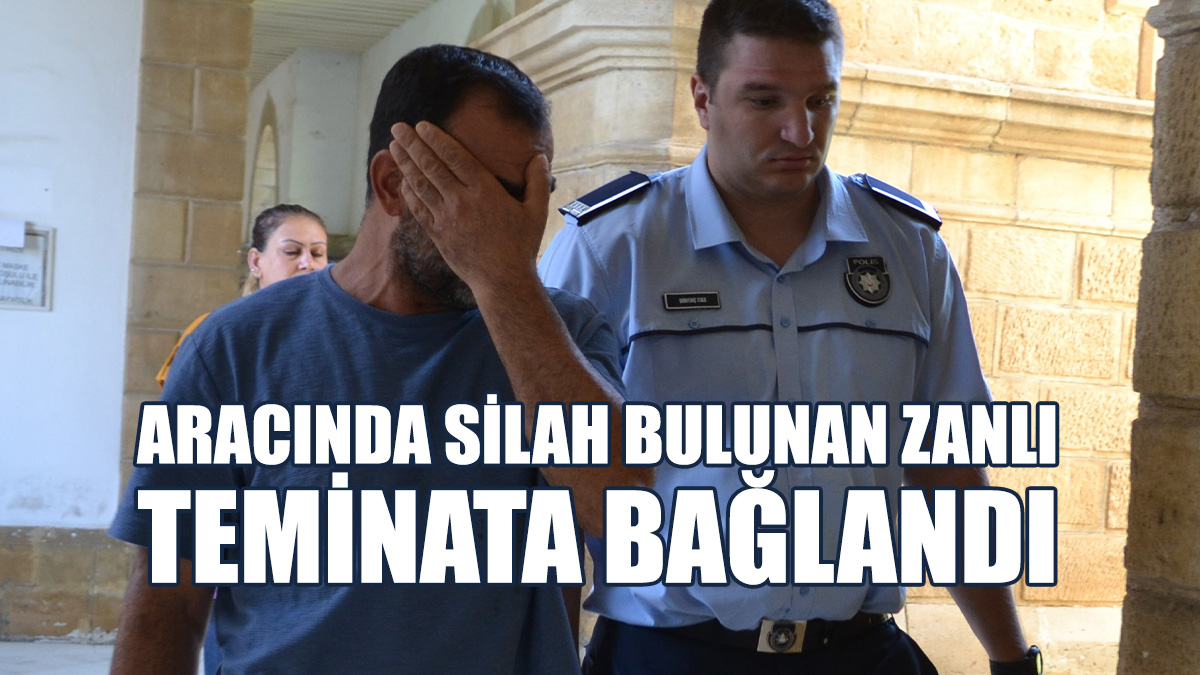 Şoför Koltuğunun Altında Silah Ve Mermi Bulunmuştu...