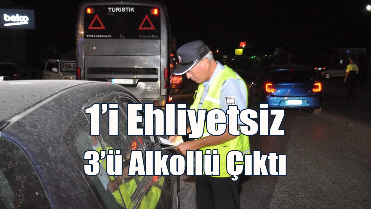 55 Araç Trafikten Men Edildi