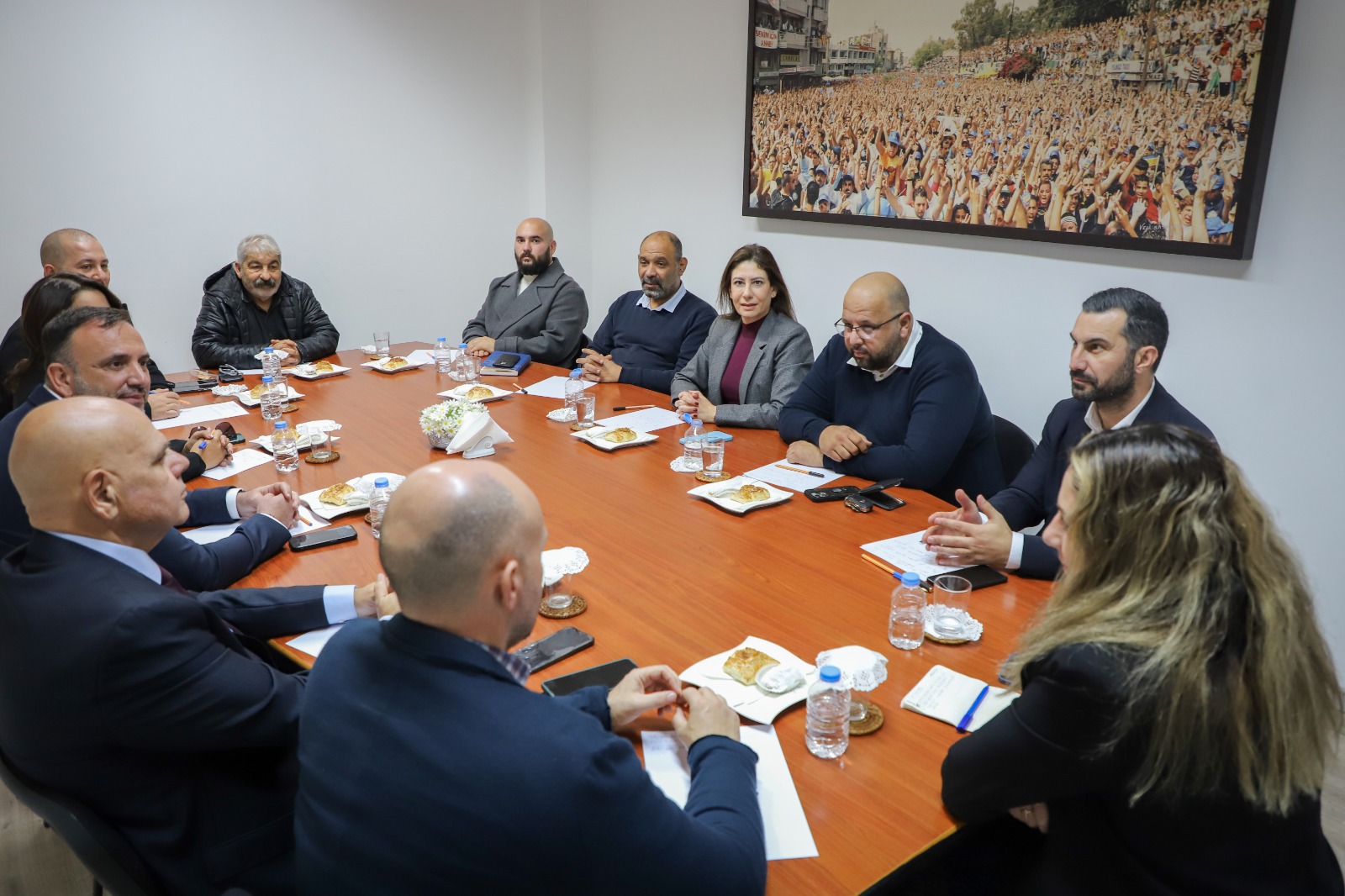 TDP’den CTP'ye ziyaret: Ülke sorunları ve ortak mücadele başlıkları masaya yatırıldı