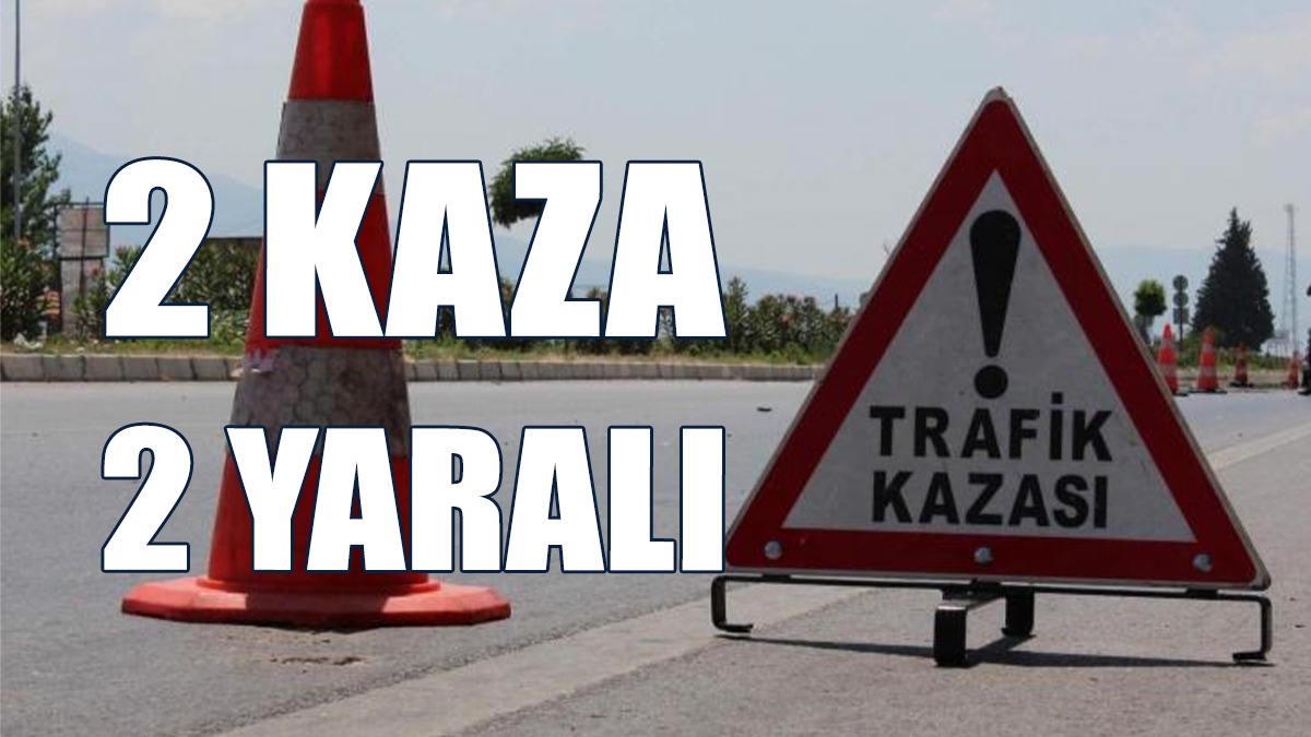 Motosiklet Sürücüleri Yaralandı