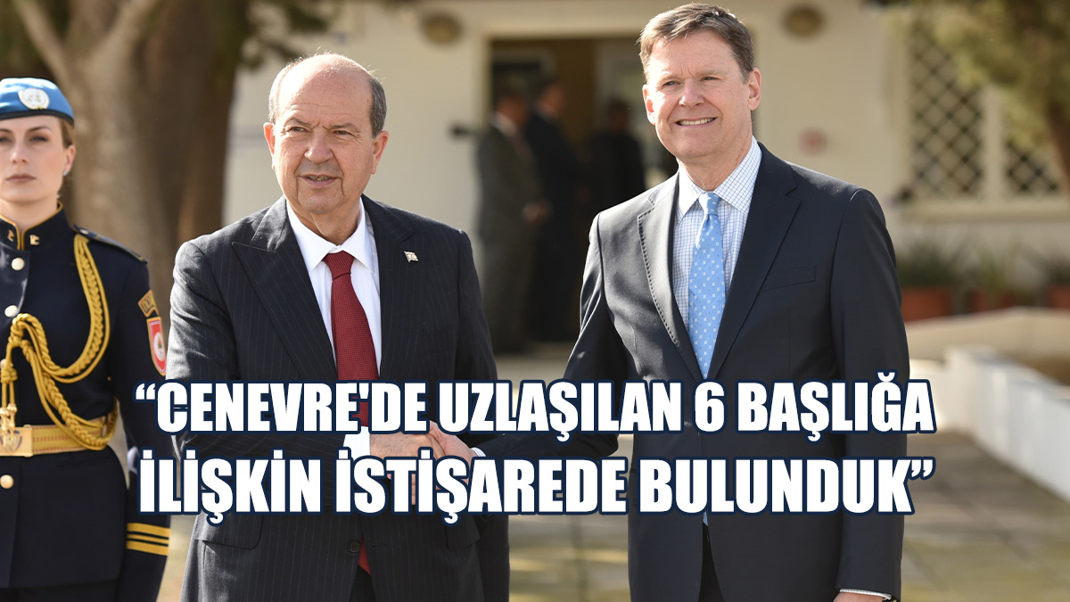 Tatar, Hristodulidis İle Görüşmesinin Ardından Açıklama Yaptı