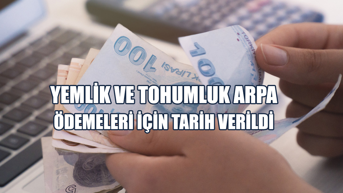 Yemlik Ve Tohumluk Arpa Ödemeleri İçin Tarih Verildi