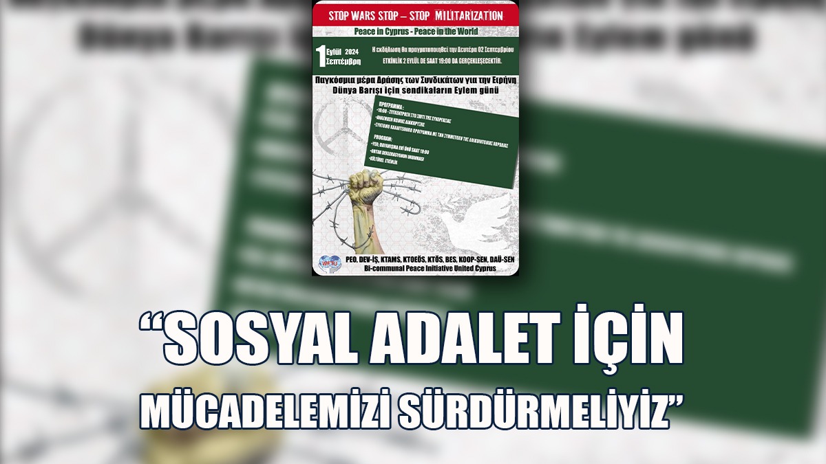 WFTU Üyesi Sendikalar 1 Eylül'ü Kutlayacak