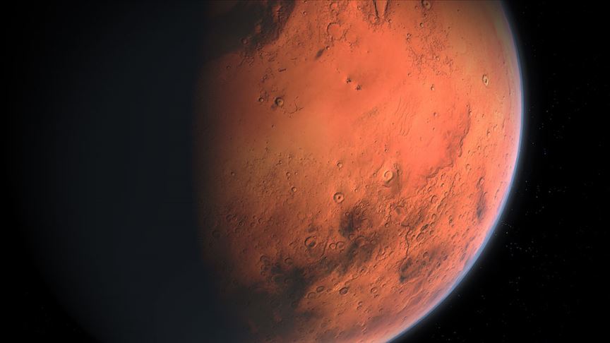 NASA, Mars'ın atmosferinde "mini yıldırım" tespit etti
