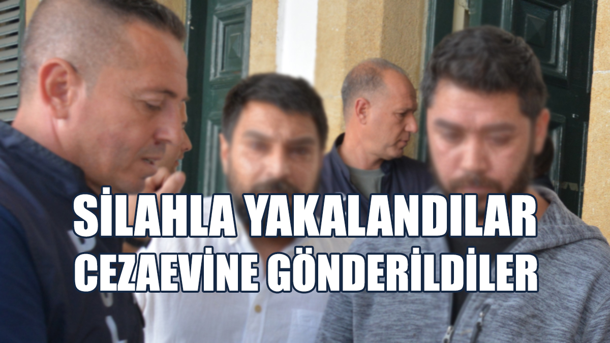 Silahla Yakalandılar, Cezaevine Gönderildiler
