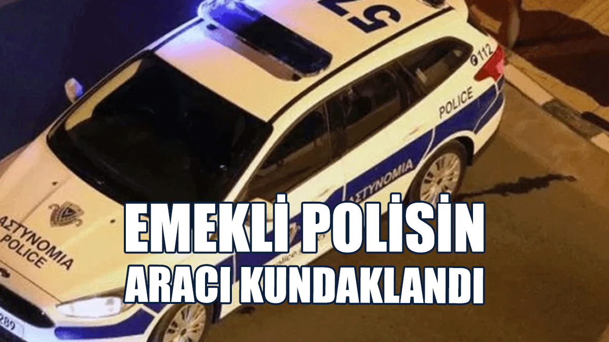 Güney'de Emekli Polisin Aracı Kundaklandı