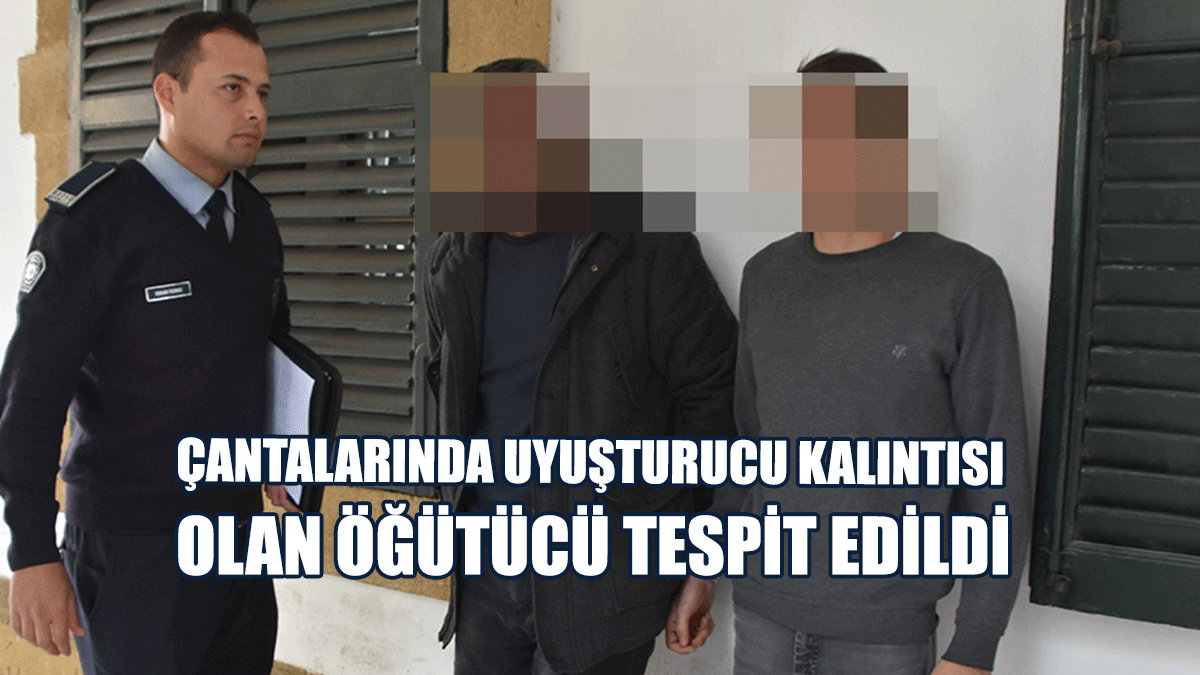 Çantalarında Uyuşturucu Kalıntısı Olan Öğütücü Tespit Edildi