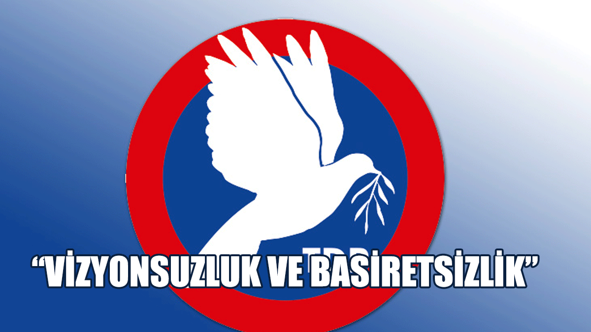 TDP: Kovuşturma Sürecinde Yaşananlar Büyük Bir Hatadır