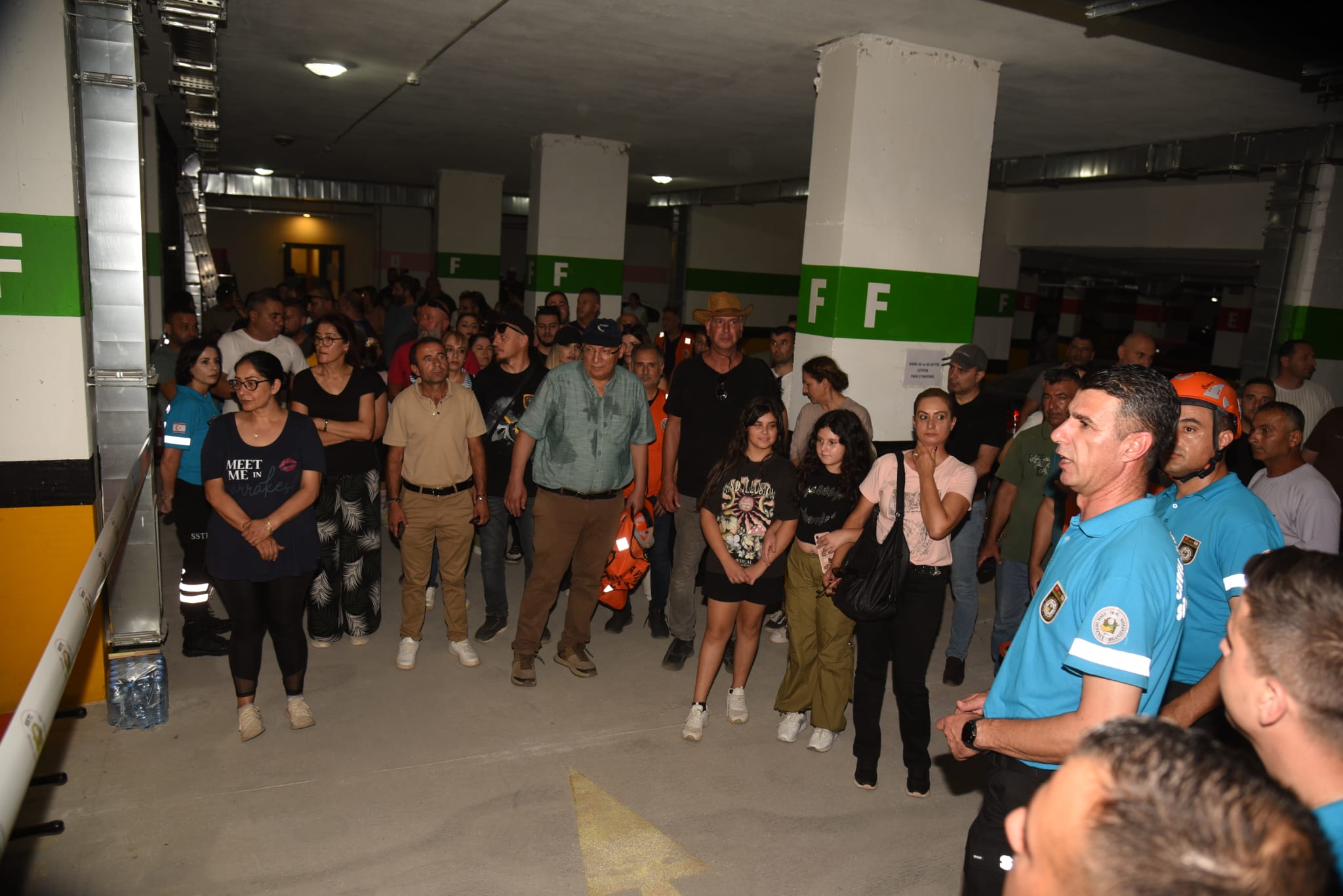 Gazimağusa’da Sığınak Tatbikatı düzenlendi…