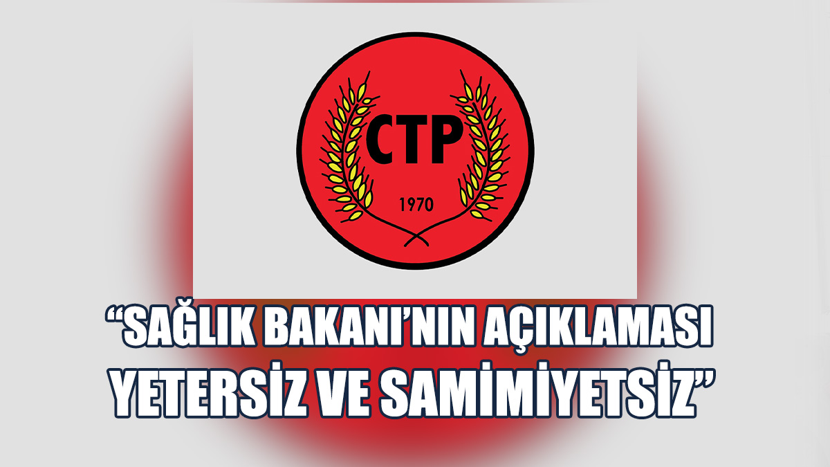 CTP: Olay Vahim Ve Çok Acı