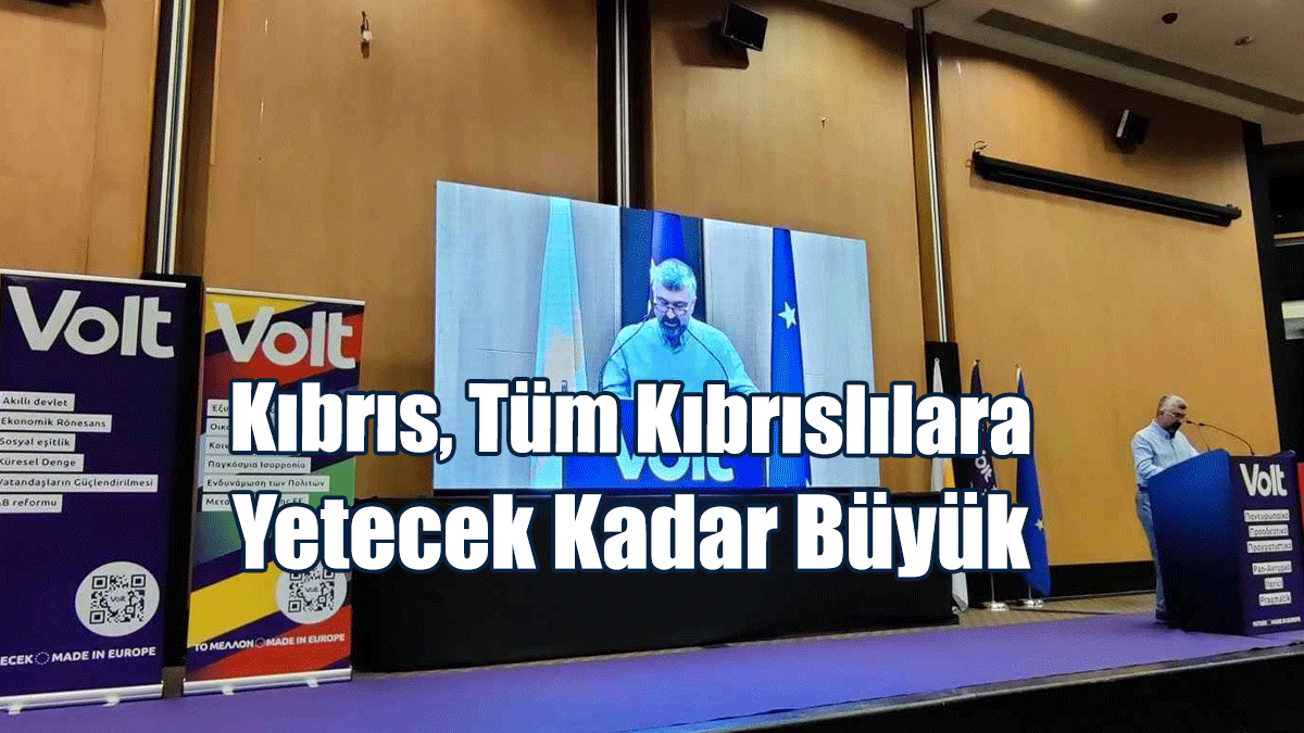 Kanatlı: Kıbrıs Bölünemeyecek Kadar Küçük Ama Tüm Kıbrıslılara Yetecek Kadar Büyüktür