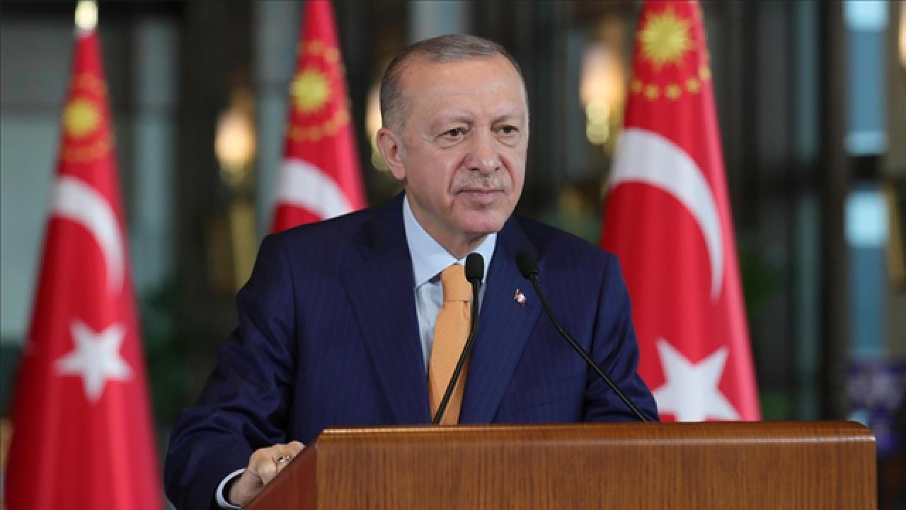 Erdoğan: Kıbrıs Türklerinin egemen eşitliği ve eşit uluslararası statüsü için kararlılığımız sürecek
