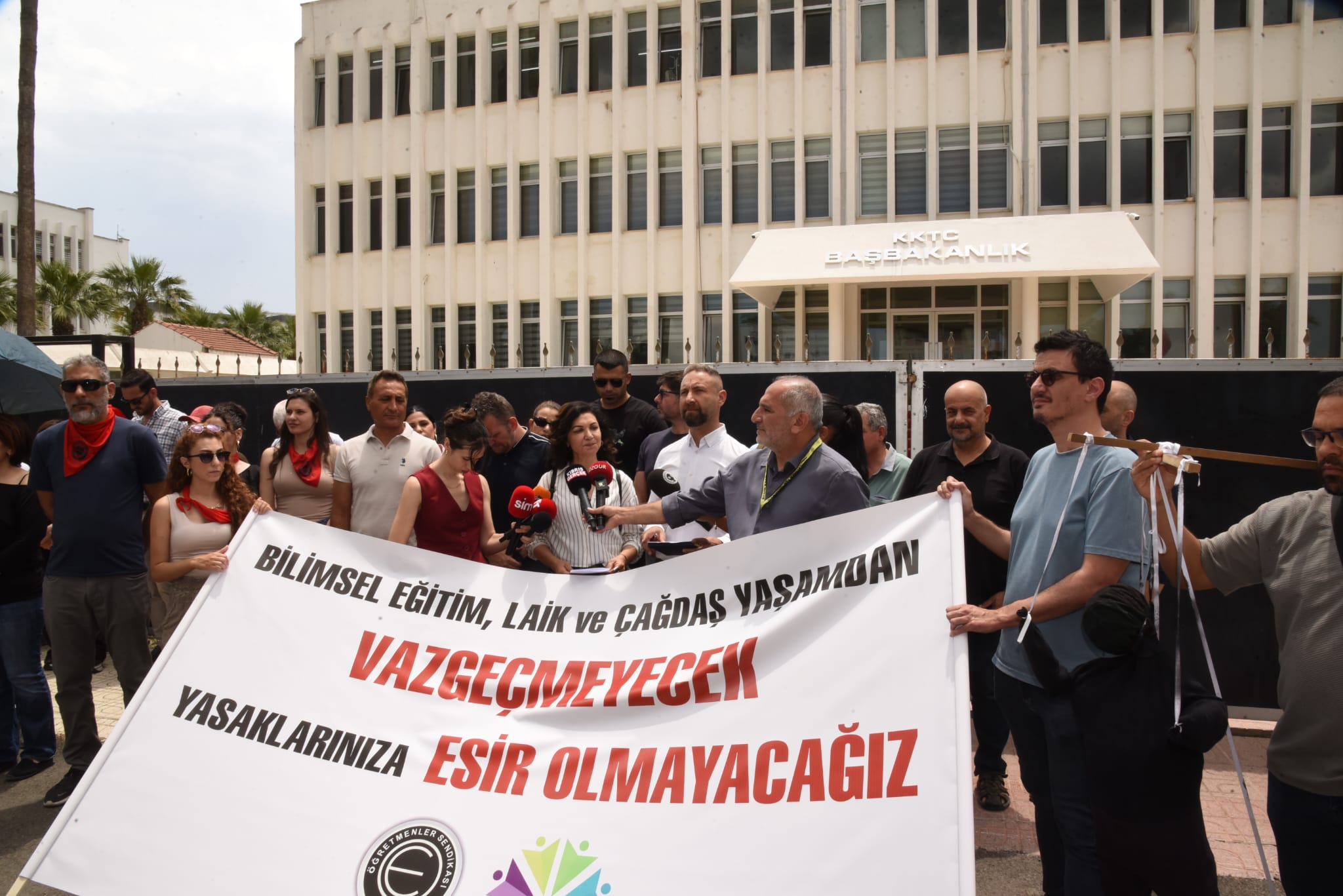 Eylem: Yasaklarınız bizi yıldırmayacaktır