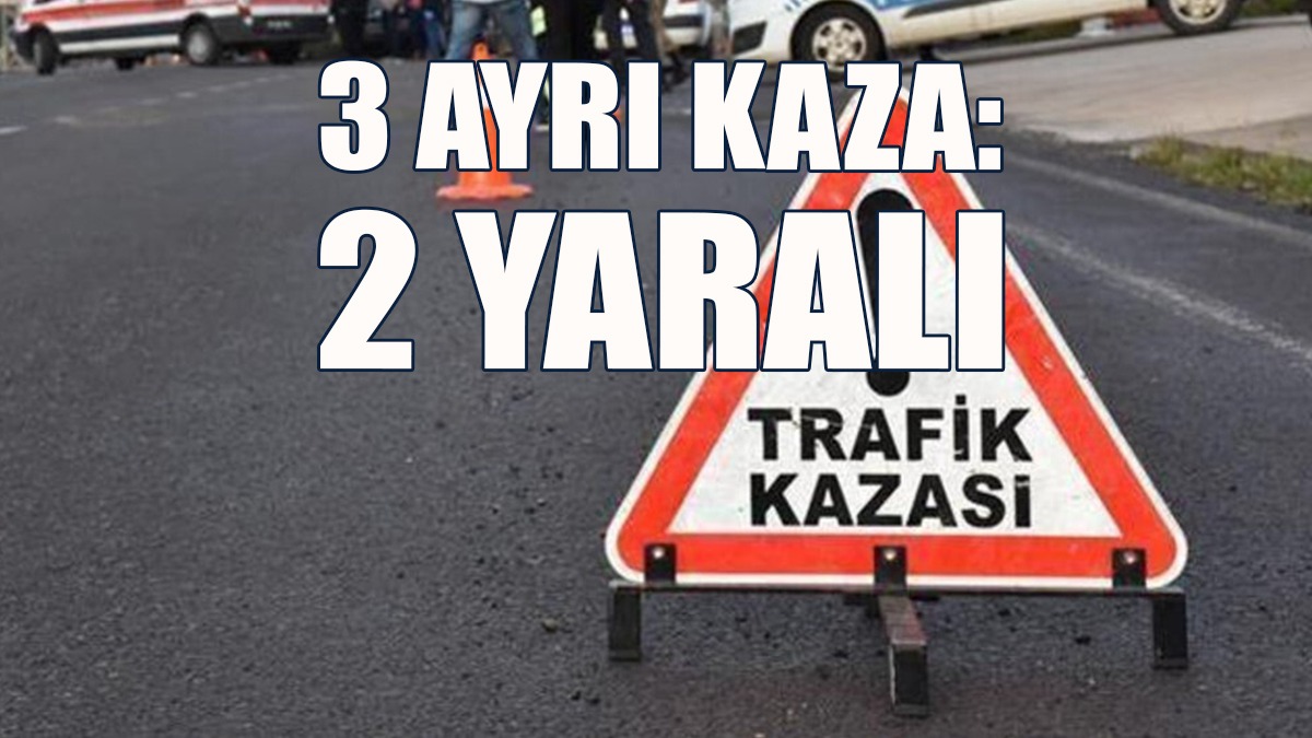 Motosiklet Sürücüleri Yaralandı