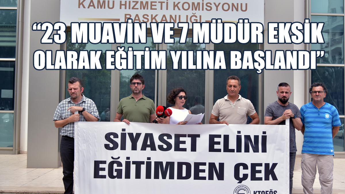 KTOEÖS, KHK Önünde Basın Açıklaması Yaptı