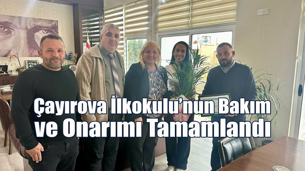 Çayırova İlkokulu’nun Bakım Ve Onarımı Tamamlandı