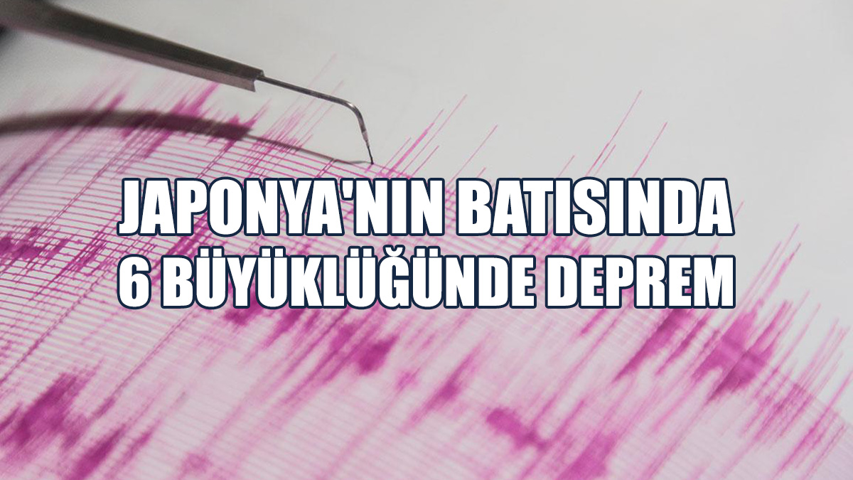 Japonya'da Deprem...