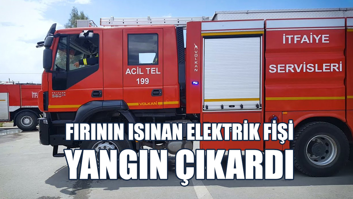 Gazimağusa’da Yangın...