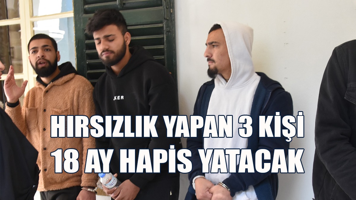 2 Motosiklet Çalan 3 Sanık Hapse Gönderildi