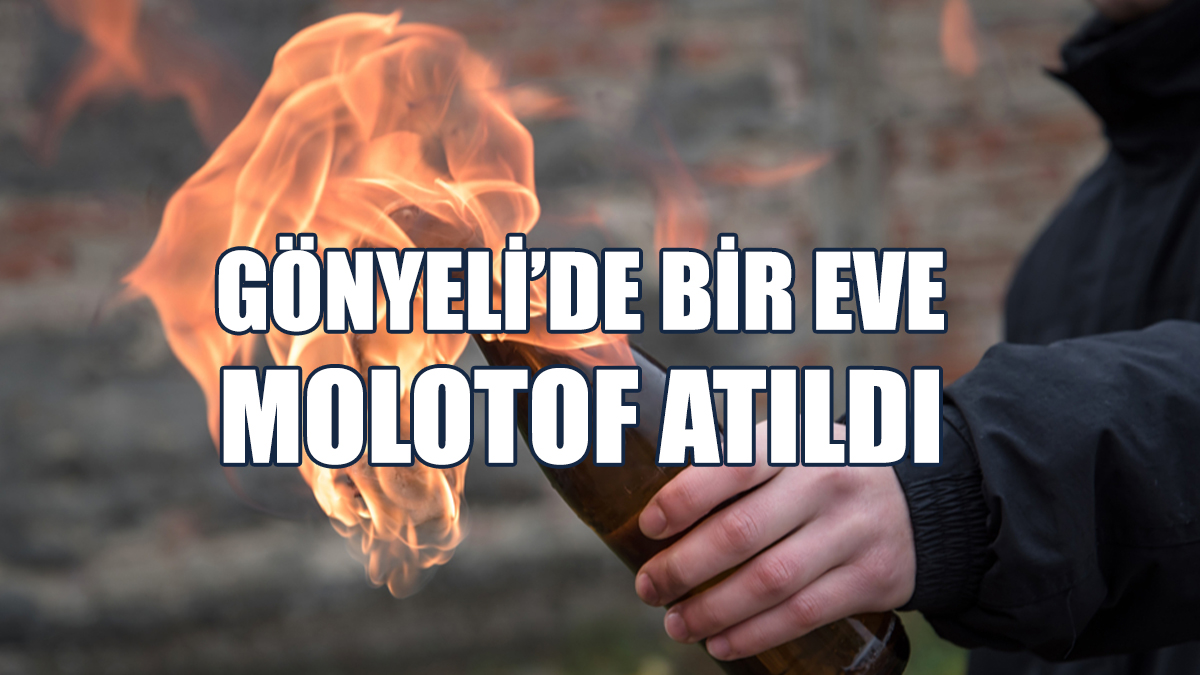 Gönyeli’de Bir Eve Molotof Atıldı