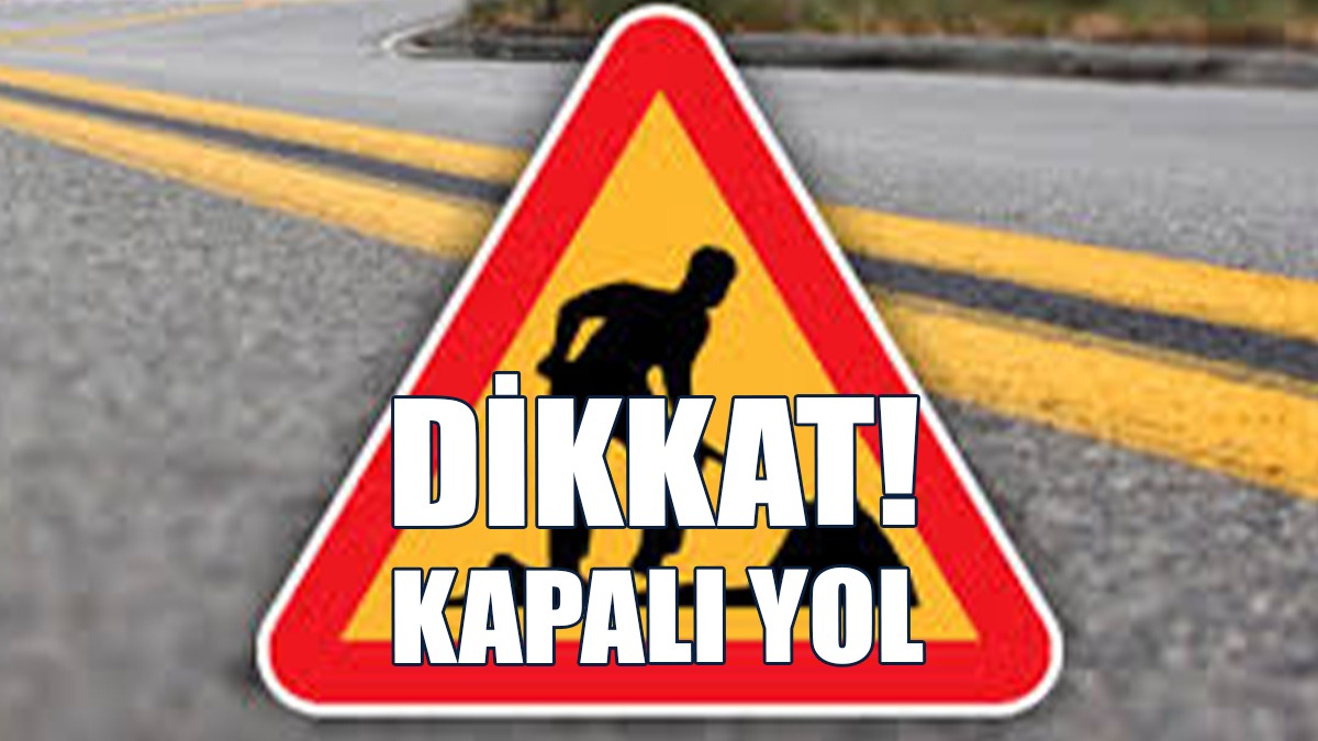 Bu Yolda Yama Çalışması Yapılacak!