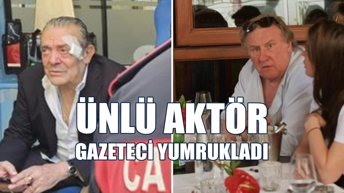 Ünlü Aktör Gazeteci Yumrukladı