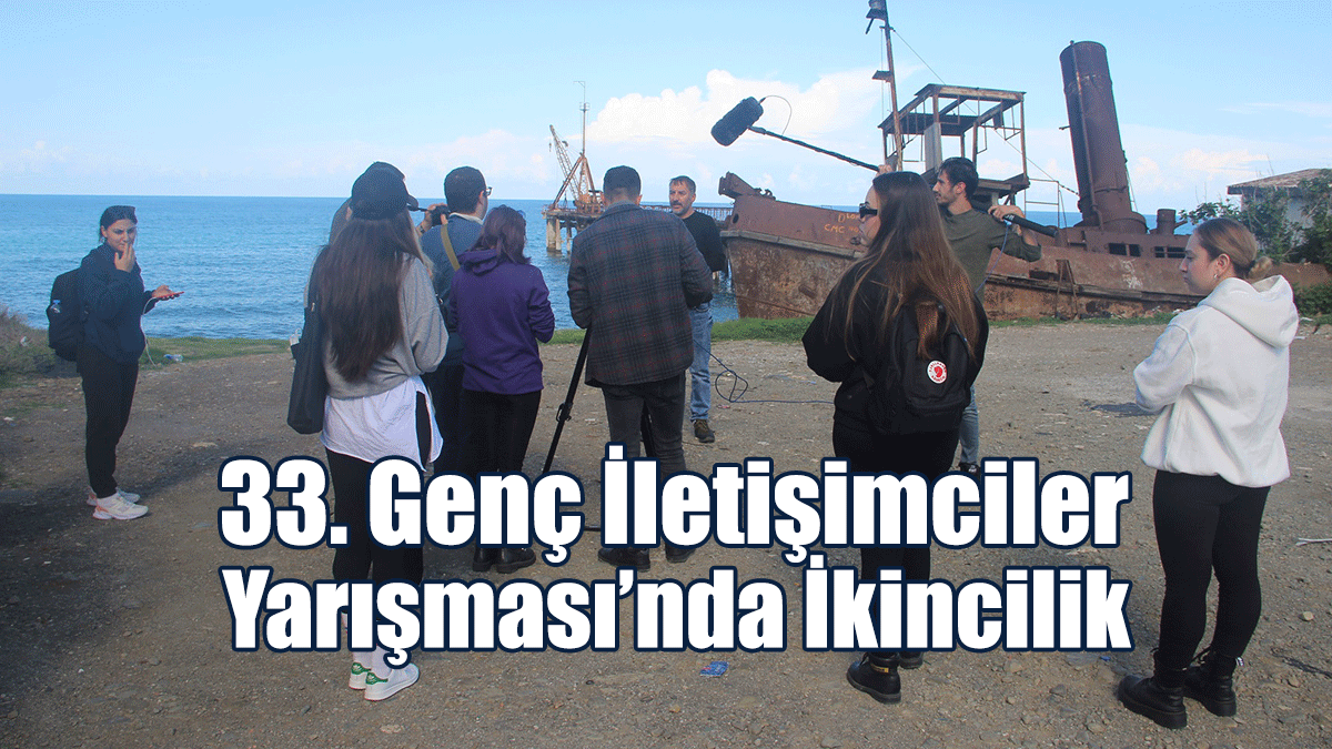 DAÜ İletişim Fakültesi “CMC” Belgeseli İle 33. Genç İletişimciler Yarışması’nda İkincilik Kazandı