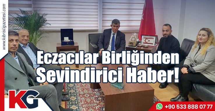 Eczacılar Birliğinden Sevindirici Haber!