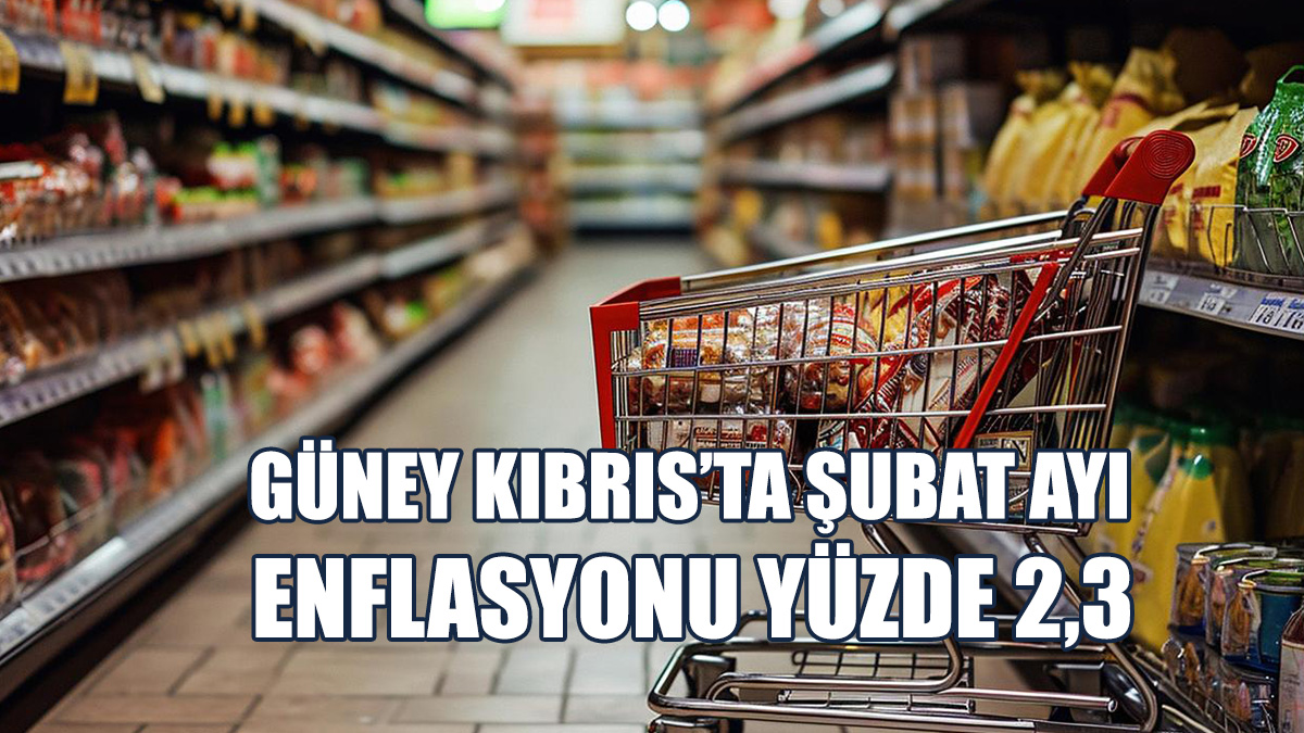 Güney Kıbrıs'ta Şubat Ayı Enflasyonu Düşüş Gösterdi