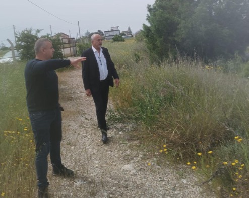 KIB-TEK Başkanı Uzun yapılacak bölge amirlikleri için sahada incelemelerde bulundu