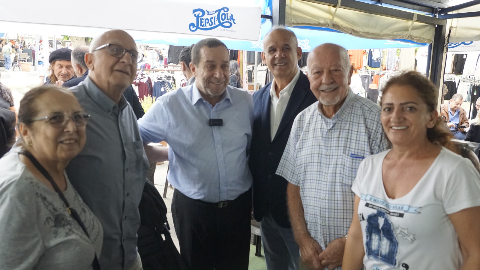 TAM Parti Genel Başkanı Serdar Denktaş Girne’de vatandaşlarla buluştu