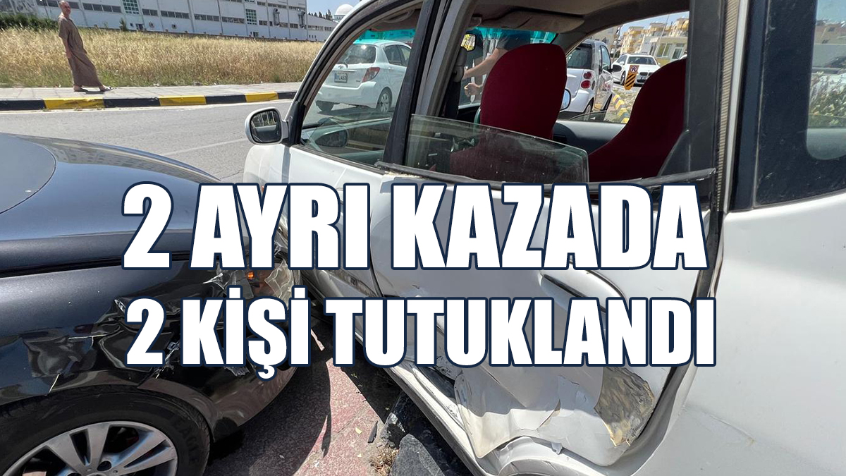 Alkollü Sürücüler Kazaya Neden Oldu