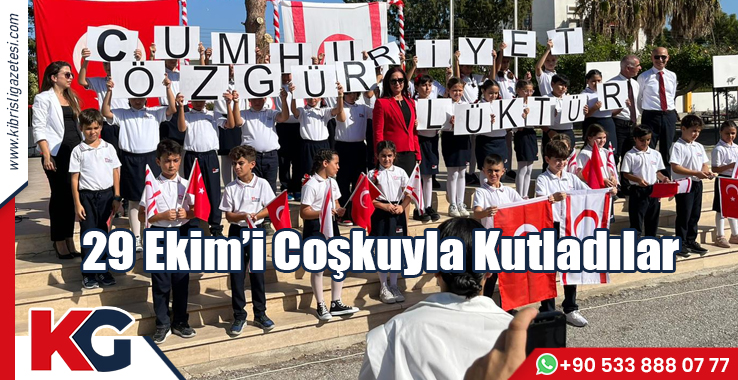 29 Ekim’i Coşkuyla Kutladılar