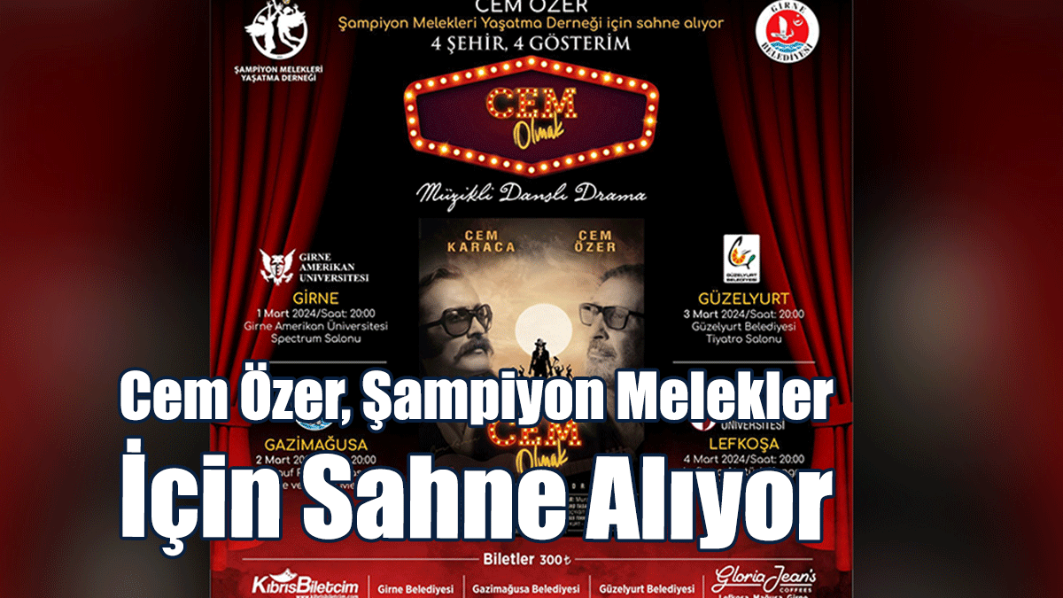 Cem Özer, Şampiyon Melekler İçin Sahne Alıyor… ‘Cem Olmak’