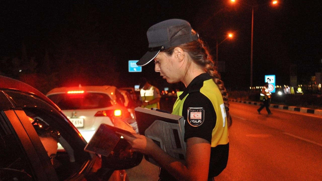 251 sürücü rapor edildi, 1 sürücü tutuklandı