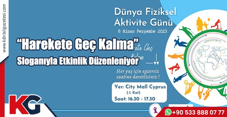 “Harekete Geç Kalma” Sloganıyla Etkinlik Düzenleniyor