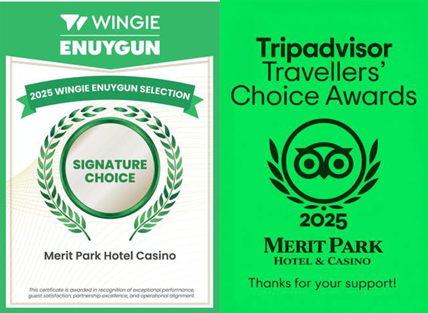 Merit Park’a çifte uluslararası ödül