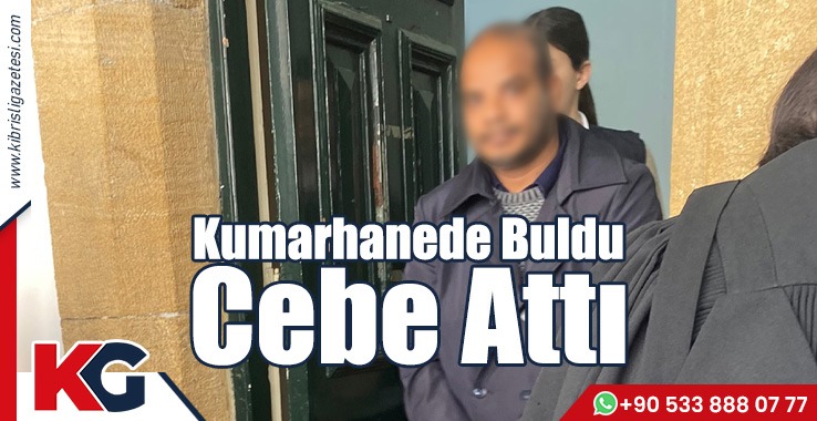 Kumarhanede Bulduğu Cüzdanı Cebe Attı
