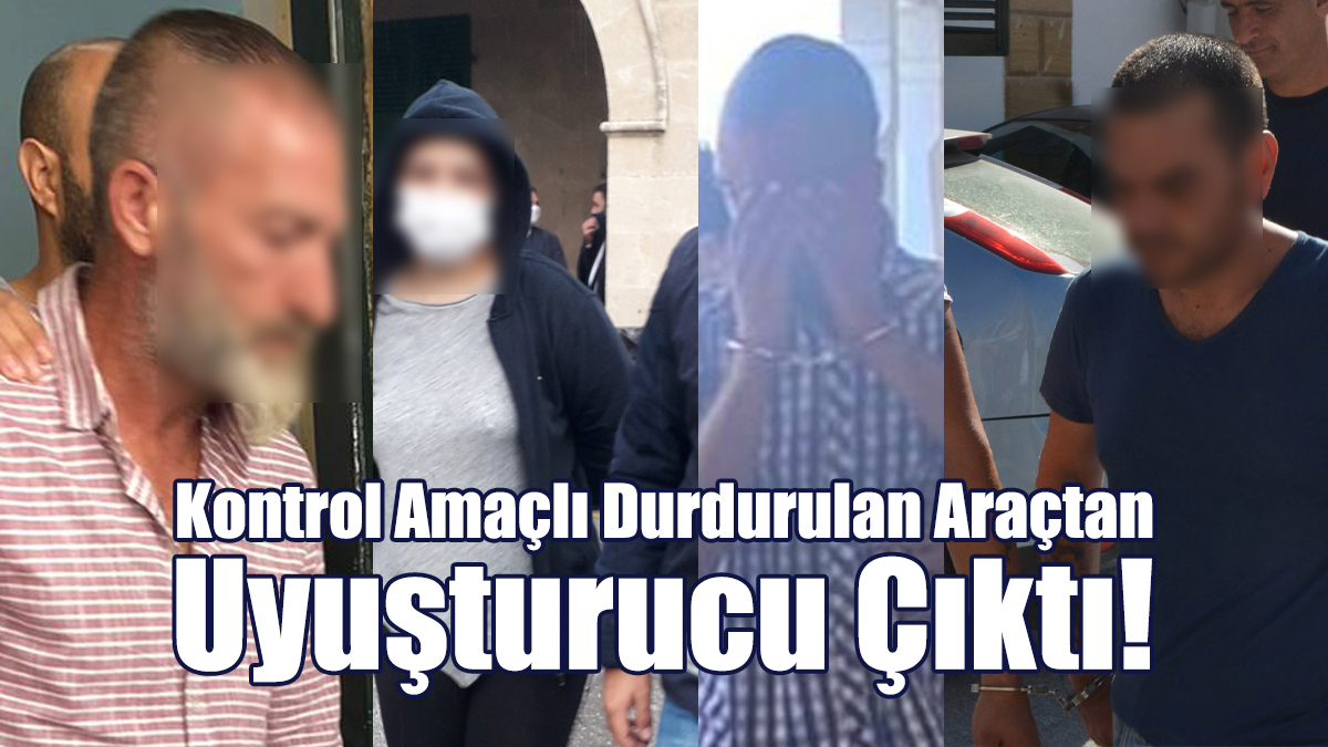 Kontrol Amaçlı Durdurulan Araçta Uyuşturucu Çıktı!