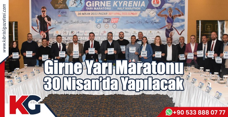 Girne Yarı Maratonu 30 Nisan'da Yapılacak