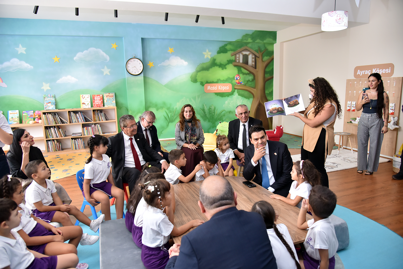 AÖA’da çocuk kütüphanesi hizmete girdi