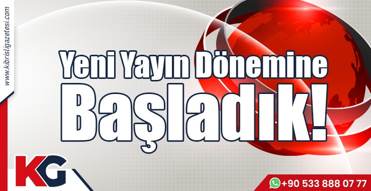 Yeni Yayın Dönemine Başladık!