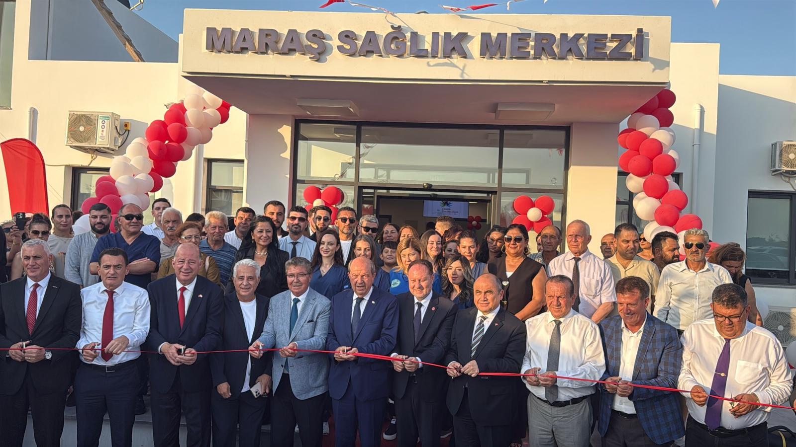Yeni Maraş Sağlık Merkezi törenle açıldı