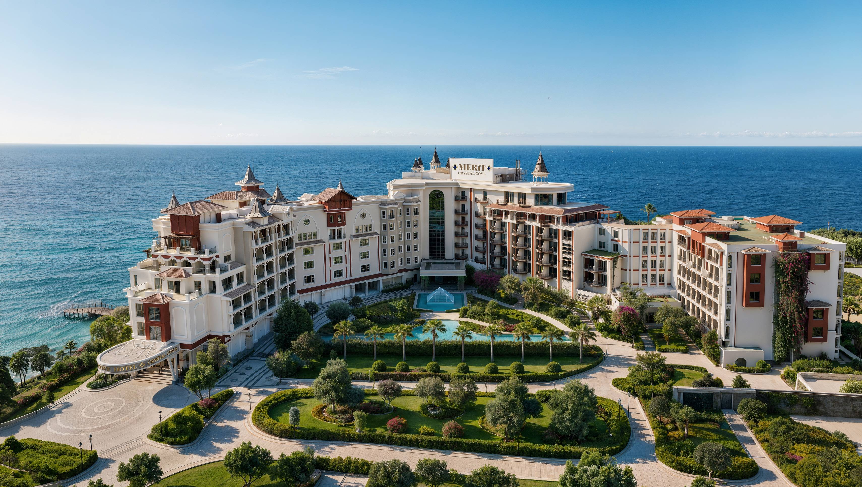 Merit Crystal Cove Otel renovasyonun ardından yeniden hizmete açılıyor