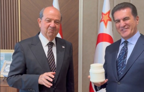 Sarıgül'den videolu paylaşım: Hellim ile tulum peyniri 'kardeş' ilan edildi